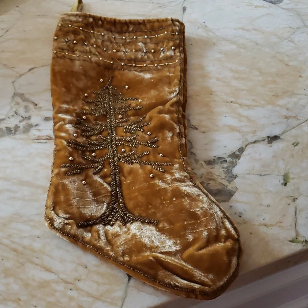 Vintage Z Gallerie Christmas Stocking 1979